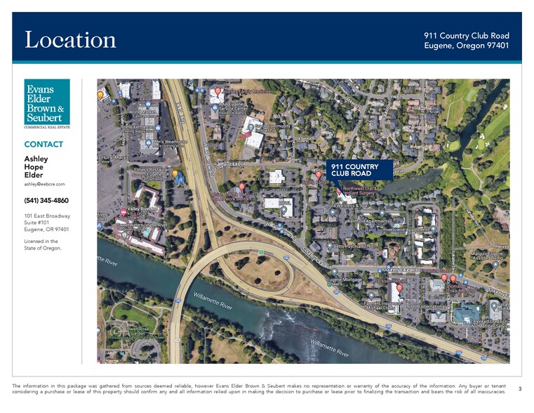 More Photos Of 911 Country Club Rd, Eugene Office For Lease