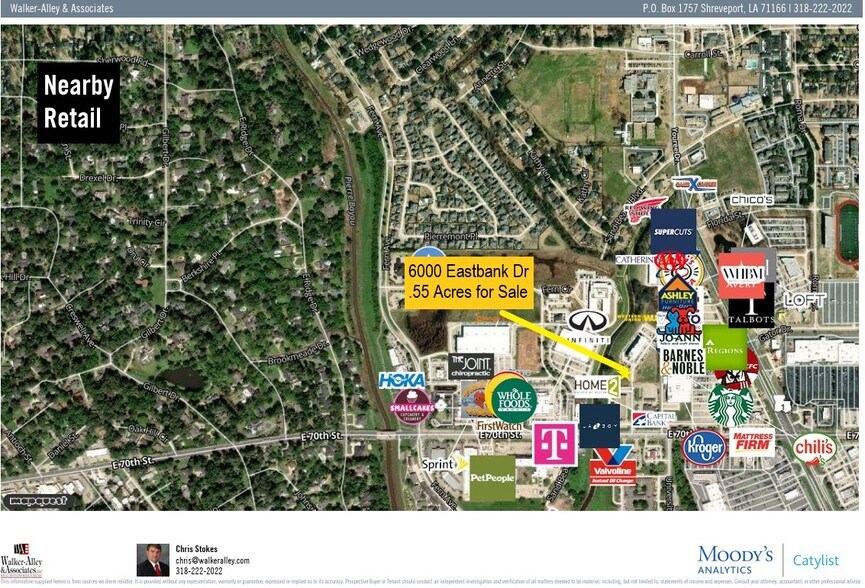 More Photos Of 6500 Eastbank St, Shreveport Land For Sale