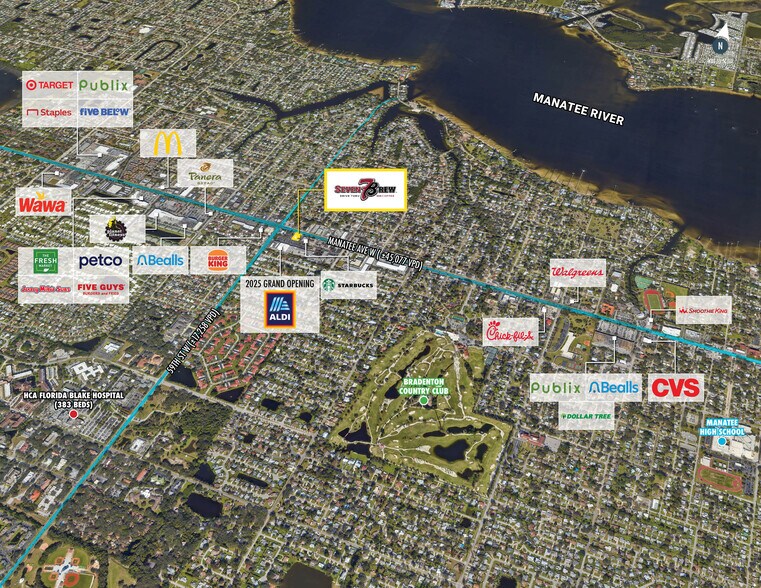 More Photos Of 5505-5805 Manatee Ave W, Bradenton Storefront For Lease