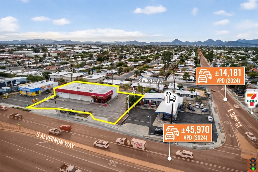 More Photos Of 2106 S Alvernon Way, Tucson Auto Repair For Sale