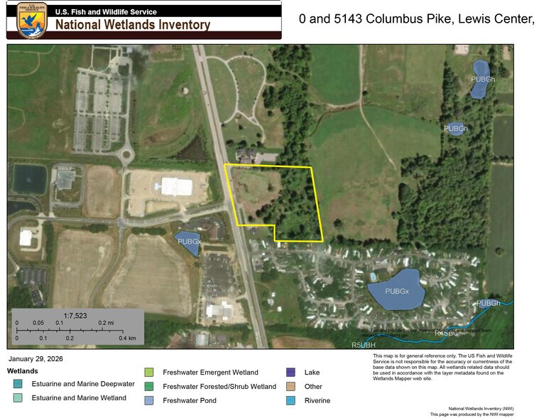 More Photos Of 0-5143 Columbus Pike, Lewis Center Land For Sale