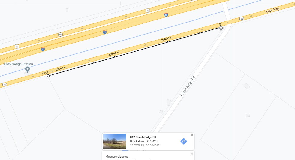 More Photos Of I-10 & Peach Ridge Rd, Brookshire Land For Sale