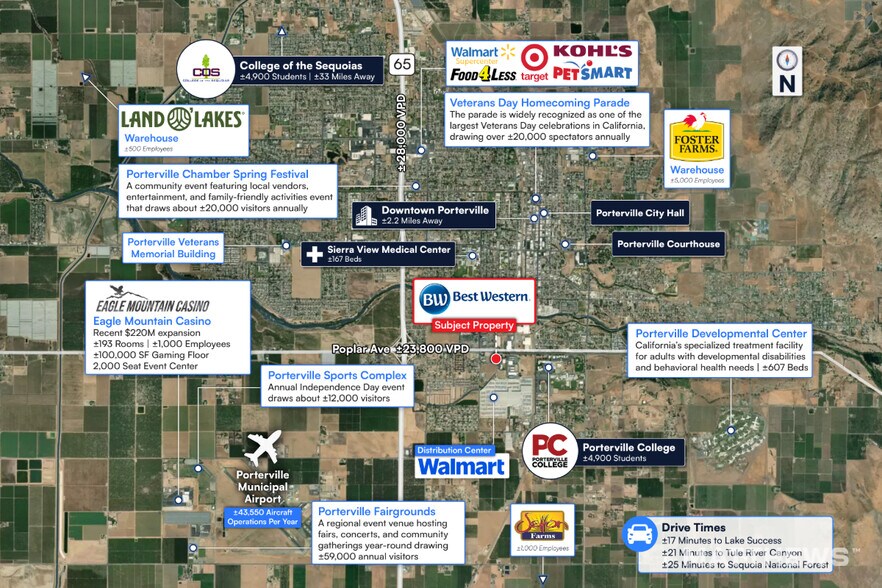 More Photos Of 350 W Montgomery Ave, Porterville Hotel For Sale