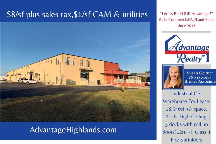 Primary Photo Of 110-112 W Interlake Blvd, Lake Placid Warehouse For Lease