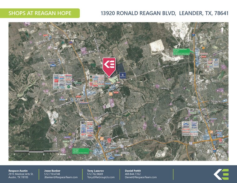More Photos Of 13920 Ronald W Reagan Blvd, Leander General Retail For Lease