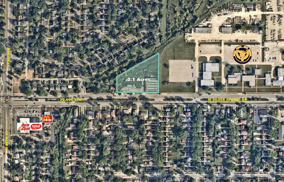 Primary Photo Of 5540 Silver Spring dr, Milwaukee Land For Sale