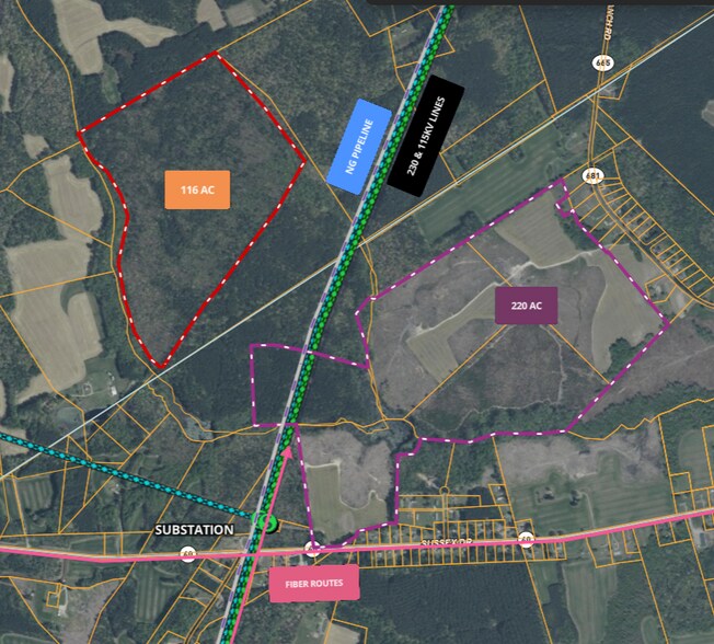 Primary Photo Of 8403 Sussex Dr, Stony Creek Land For Sale