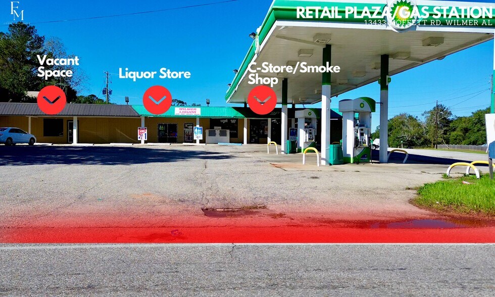 More Photos Of 13433 Moffett Rd, Wilmer Service Station For Sale