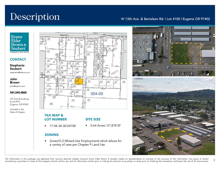 More Photos Of W 13th & S Bertelsen Rd. ave, Eugene Land For Sale