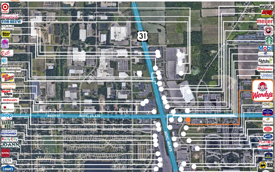 More Photos Of 3176 West Shore Dr, Holland Fast Food For Sale