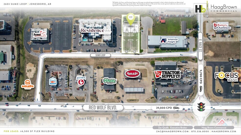 More Photos Of 2603 Sumo Loop, Jonesboro Flex For Lease