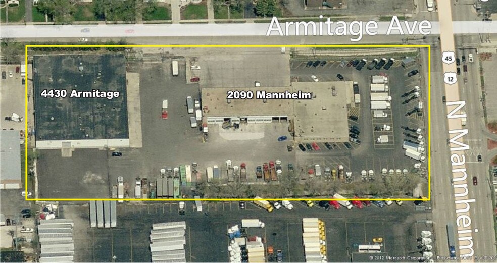 Primary Photo Of 4430 W Armitage Ave, Melrose Park Truck Terminal For Sale