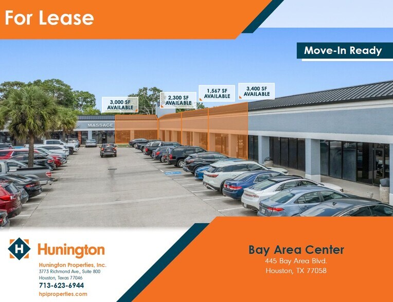 Primary Photo Of 411-495 Bay Area Blvd, Houston Unknown For Lease