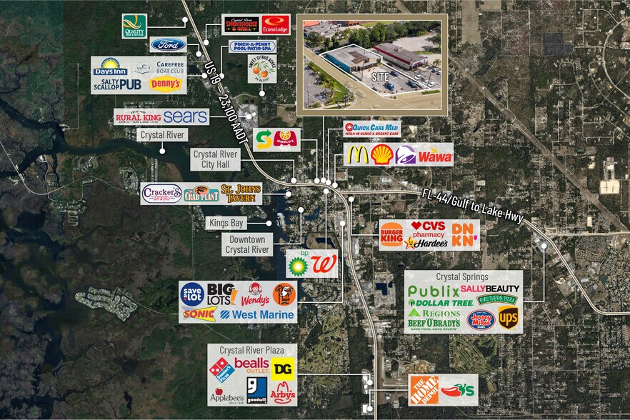 More Photos Of 669 NE Us Highway 19, Crystal River General Retail For Sale