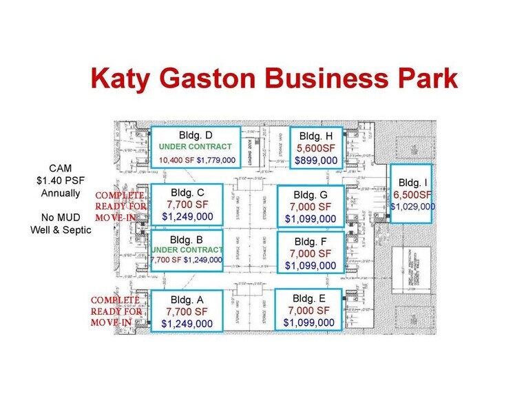 More Photos Of 11555 Gaston Road, Katy Industrial For Sale