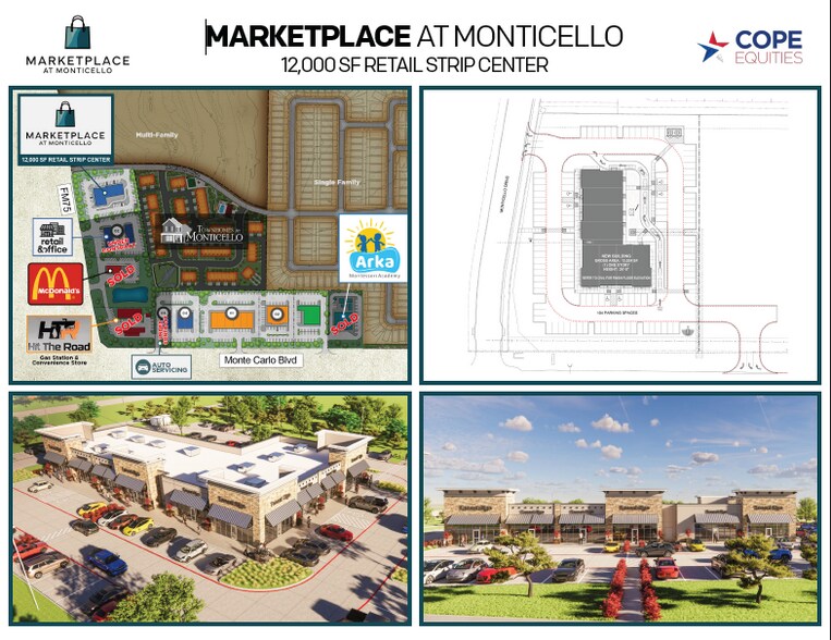 More Photos Of FM-75 (Longneck Rd.) & Monticello Drive, Texas, Princeton General Retail For Sale