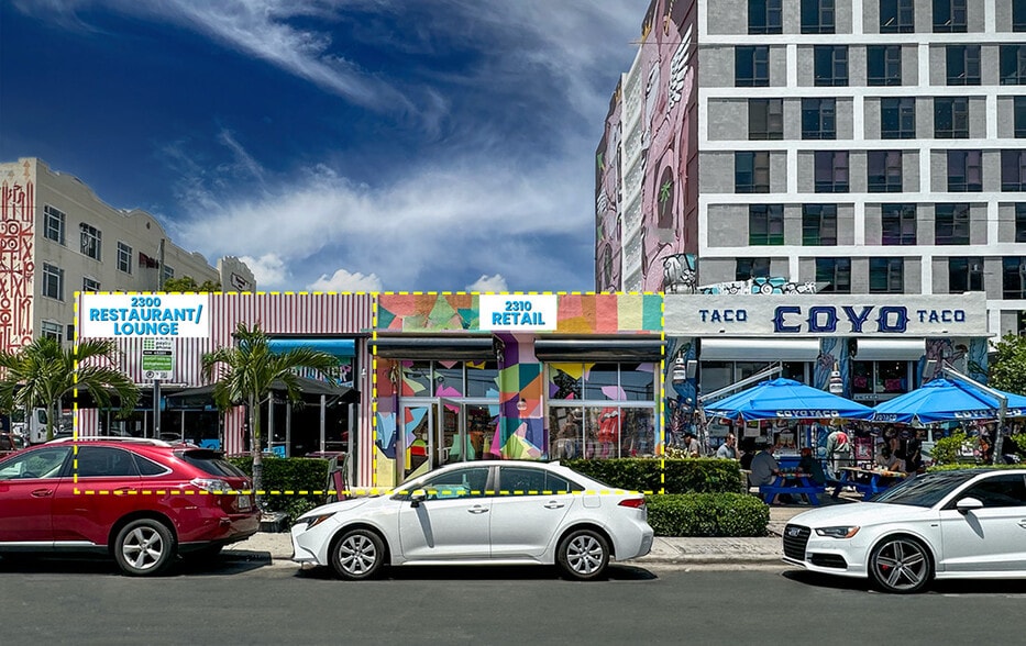 Primary Photo Of 2300 NW 2nd Ave, Miami Restaurant For Lease