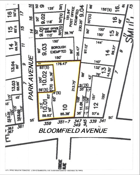 More Photos Of 351-357 Bloomfield Ave, Caldwell Storefront For Lease