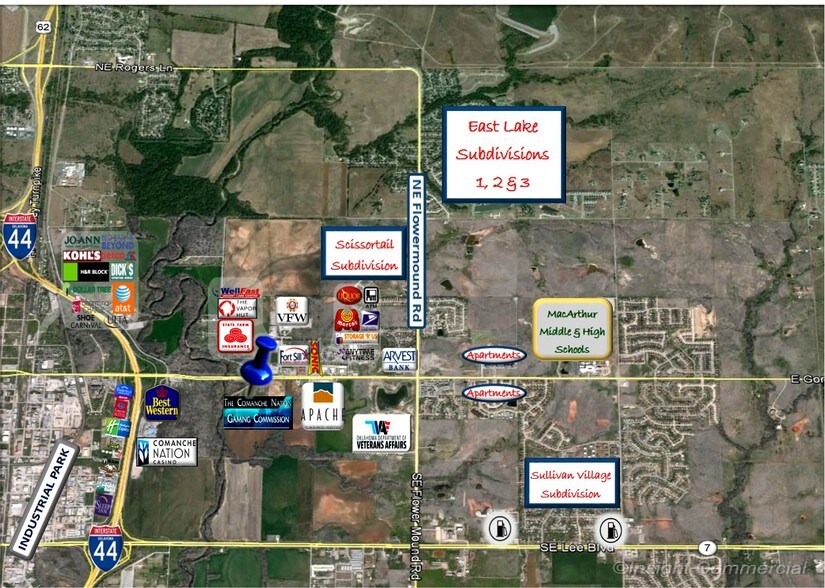 More Photos Of 1601 E Gore Blvd, Lawton Land For Sale