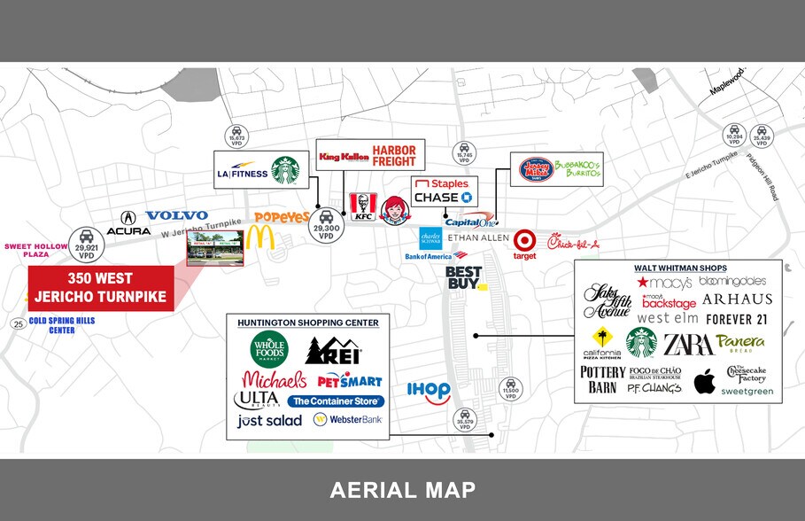 More Photos Of 350 W Jericho Tpke, Huntington Storefront For Lease