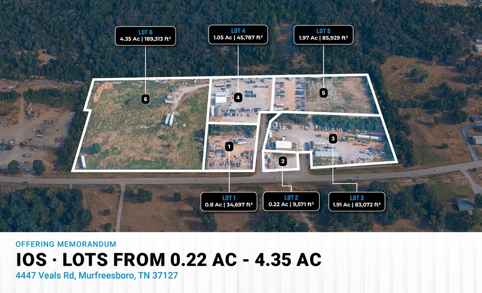 Primary Photo Of 4447 Veals Rd, Murfreesboro Land For Lease