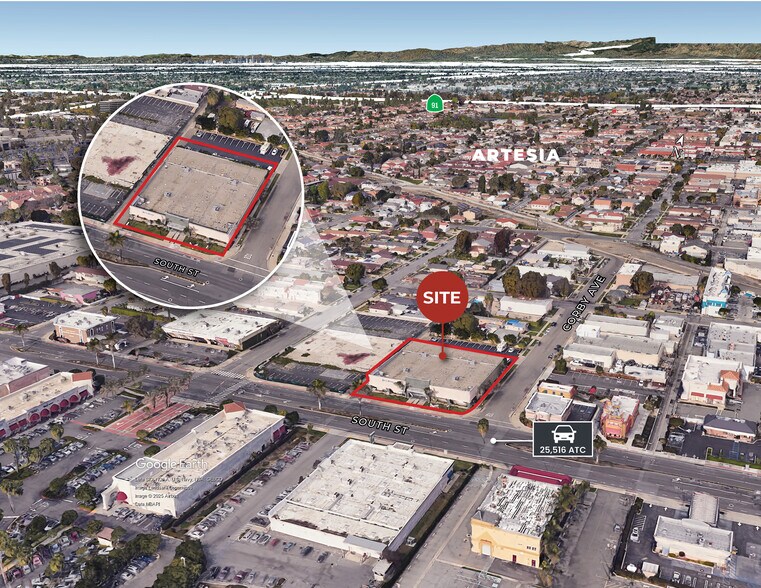 Primary Photo Of 11727-11729 South St, Artesia General Retail For Sale
