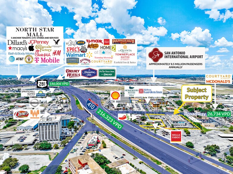 More Photos Of 8522 Broadway, San Antonio Office For Lease