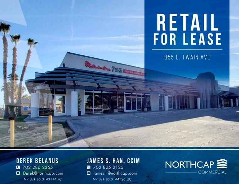 More Photos Of 815-855 E Twain Ave, Las Vegas Unknown For Lease