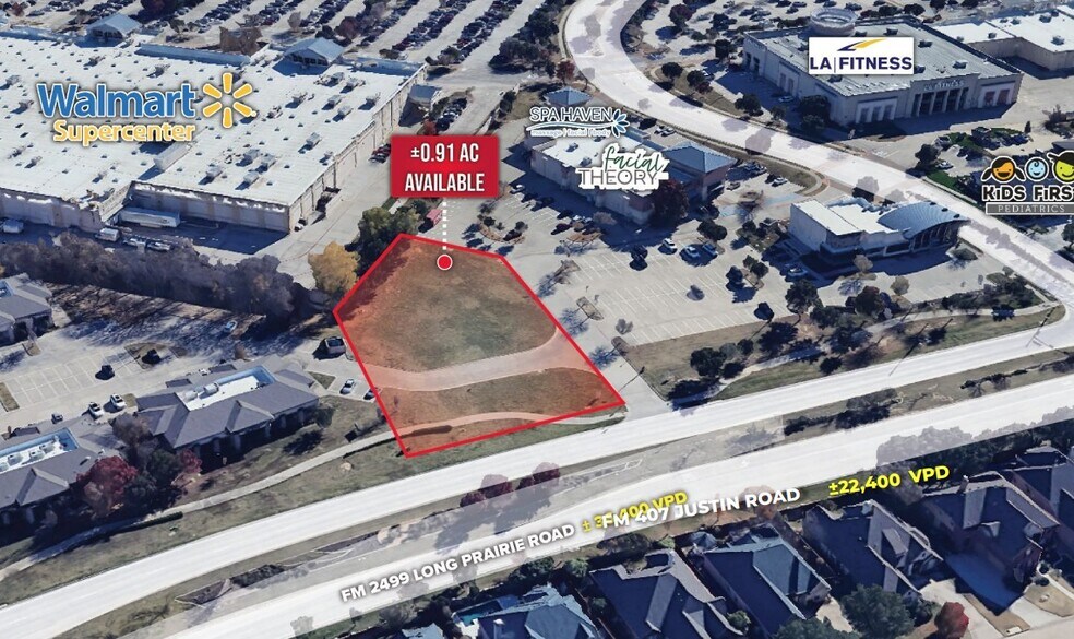 More Photos Of NEQ Marketplace & Village Pkwy ln, Highland Village Land For Sale