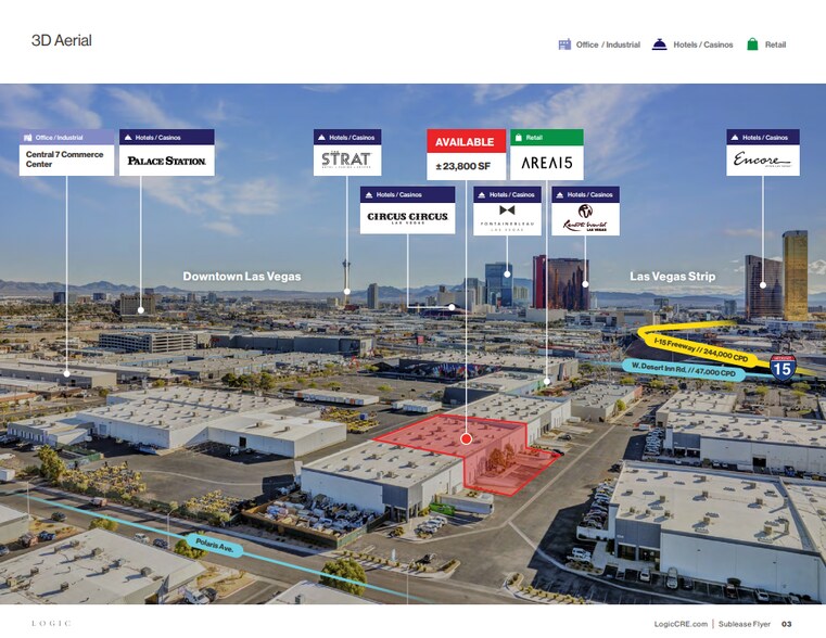 More Photos Of 3211 Polaris Ave, Las Vegas Warehouse For Lease