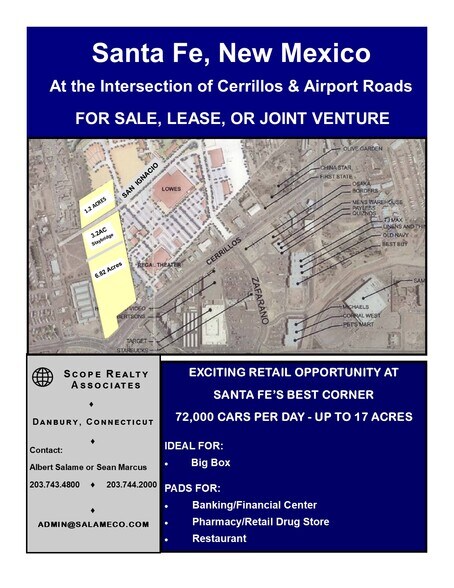 More Photos Of 4085 Cerrillos Rd, Santa Fe Land For Lease