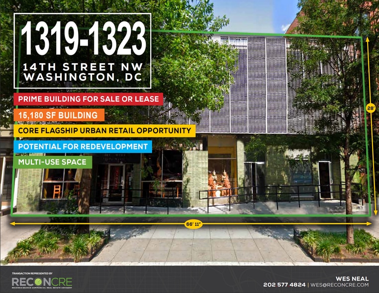 More Photos Of 1319-1323 14th St NW, Washington Restaurant For Lease