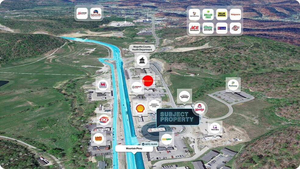 More Photos Of 303 E Mountain Pky, Salyersville General Retail For Sale