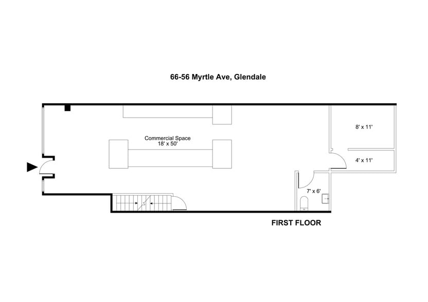 More Photos Of 6656 Myrtle Ave, Glendale Storefront Retail Residential For Lease