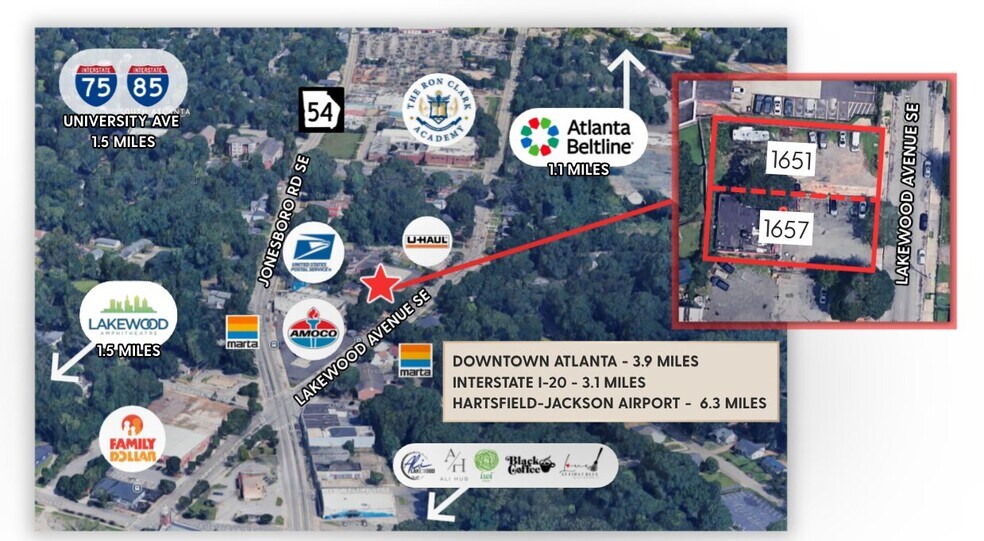 More Photos Of 1657 Lakewood Ave SE, Atlanta Storefront For Sale