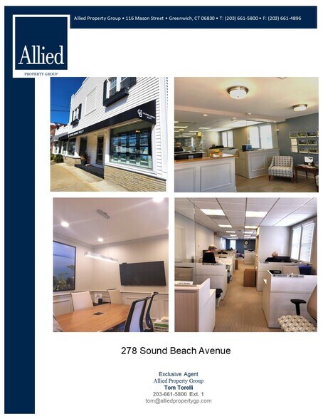 More Photos Of 272-278 Sound Beach Ave, Old Greenwich Storefront Retail Residential For Lease