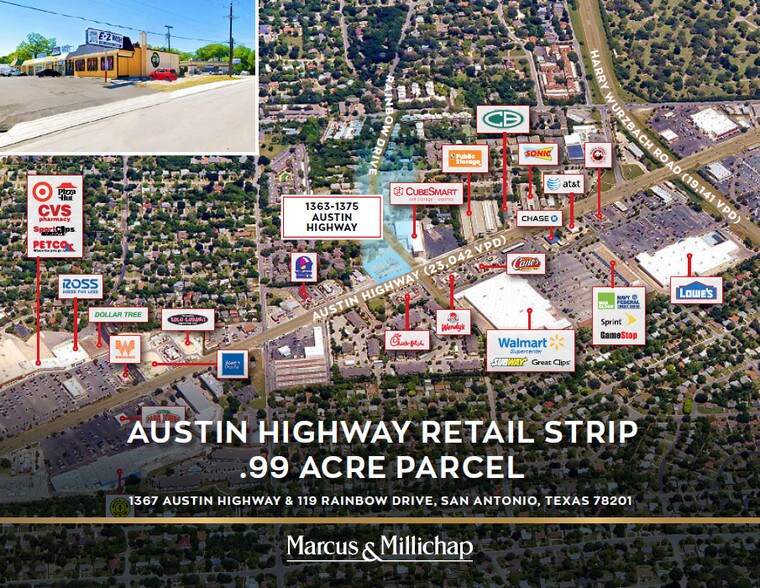 Primary Photo Of 1363-1375 Austin Hwy, San Antonio Storefront For Sale