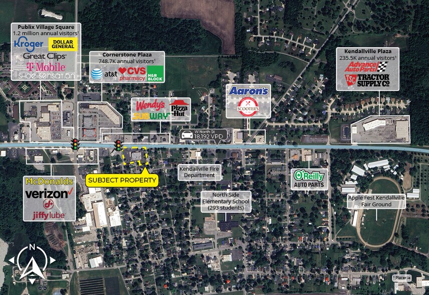More Photos Of 124 E North St, Kendallville General Retail For Sale