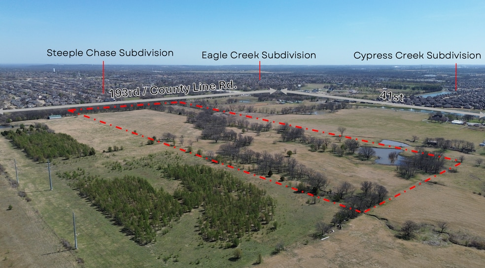 Primary Photo Of 4102 S 193rd E ave, Broken Arrow Land For Sale