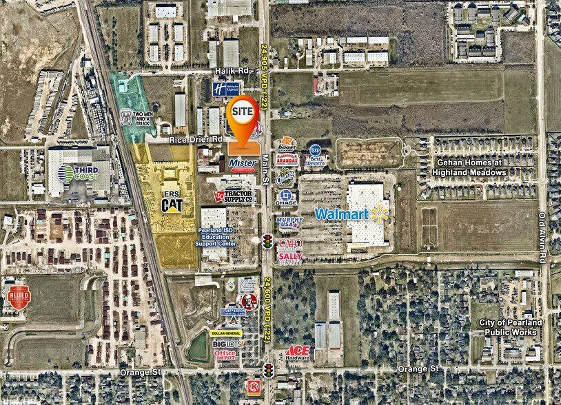 More Photos Of 1814 Main St, Pearland Land For Lease