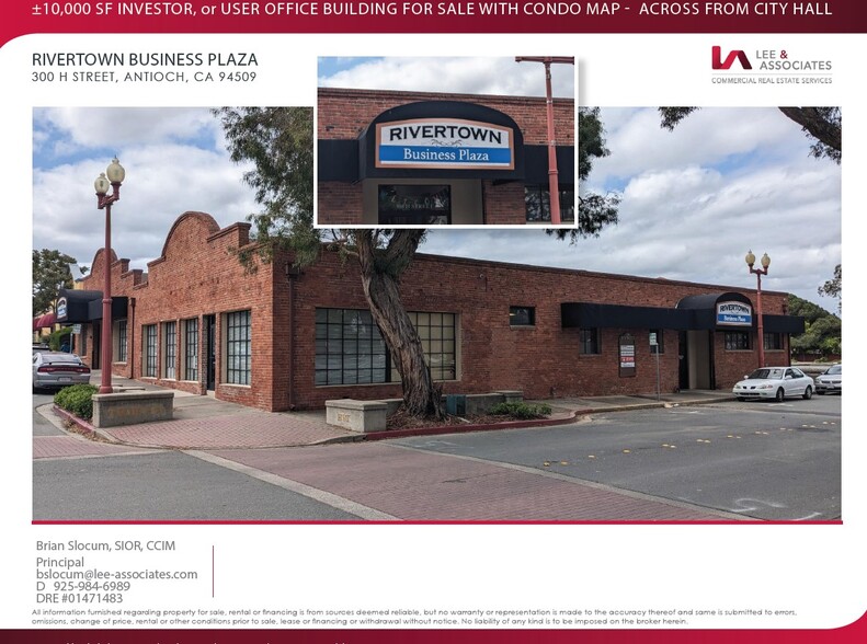 Primary Photo Of 300 H St, Antioch Office For Sale