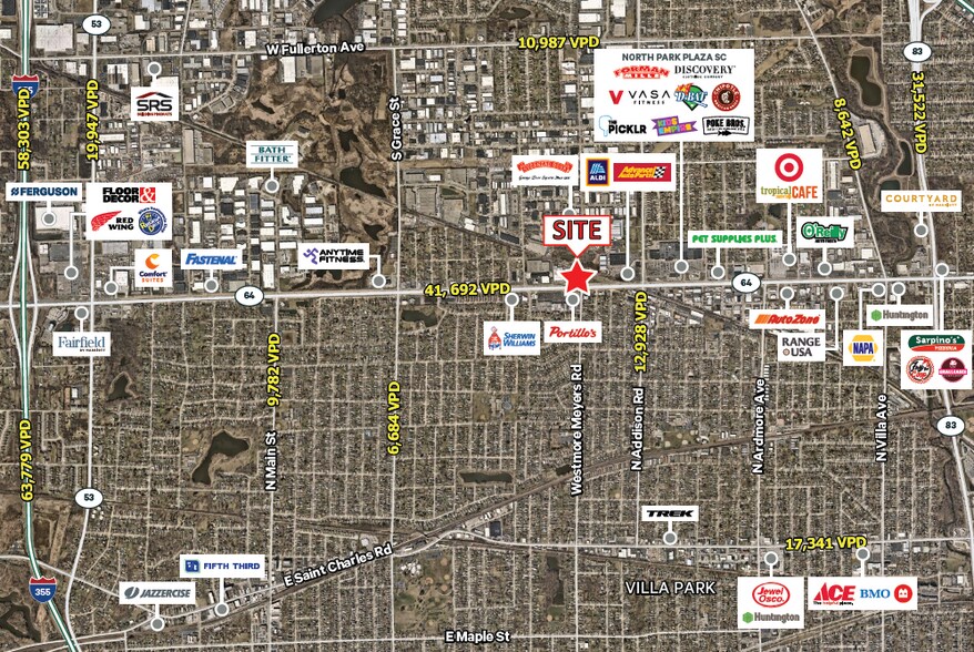 More Photos Of 280 W North Ave, Addison Land For Lease