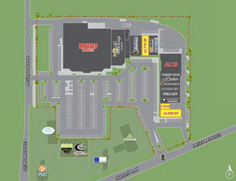 More Photos Of 4350-4354 Old Shell Rd, Mobile Unknown For Lease