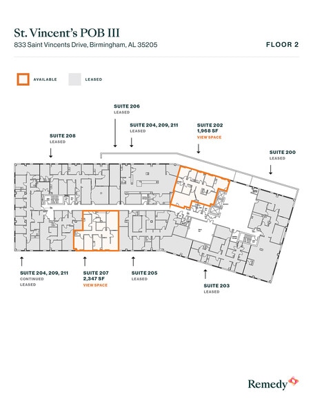 More Photos Of 833 Saint Vincents Dr, Birmingham Medical For Lease