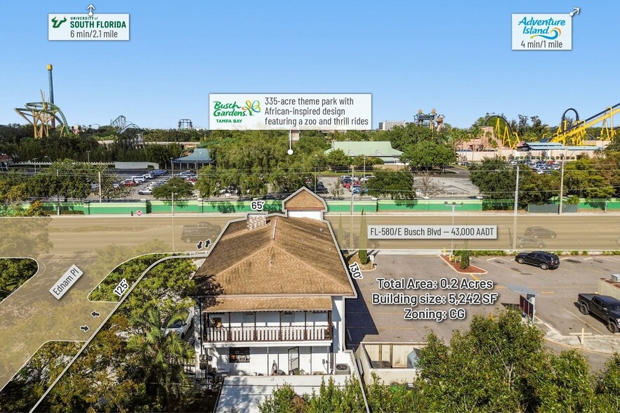 More Photos Of 3601 E Busch Blvd, Tampa Storefront Retail Office For Sale