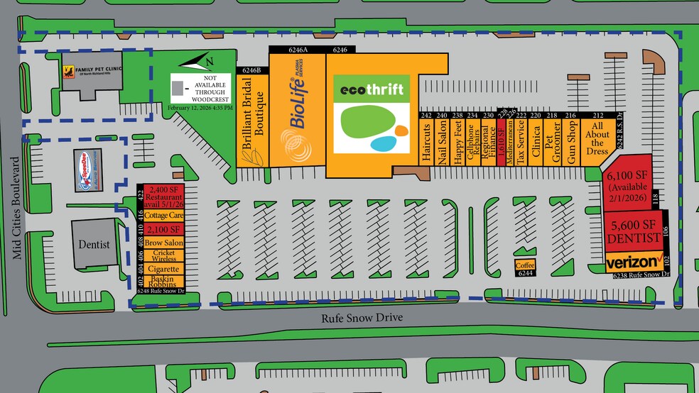 More Photos Of 6246 Rufe Snow Dr, Fort Worth Unknown For Lease