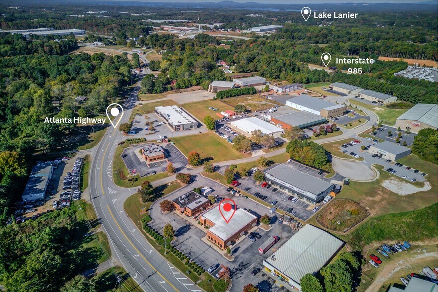 More Photos Of 3584 Atlanta Hwy, Flowery Branch Restaurant For Lease