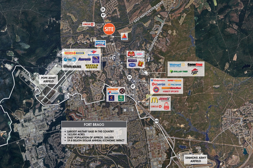 More Photos Of 1576 N Bragg Blvd, Spring Lake Land For Lease