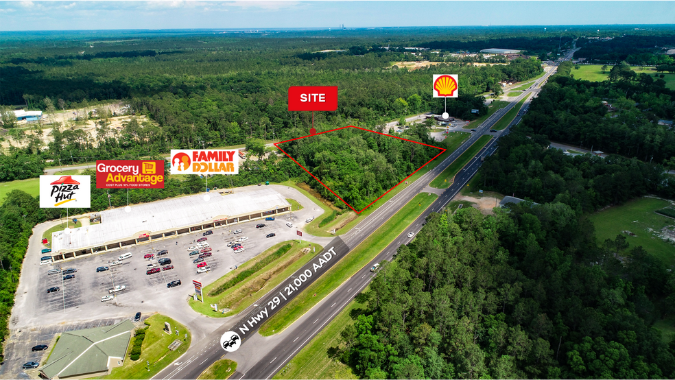 More Photos Of 700 Blk Hwy 29, Cantonment Land For Sale