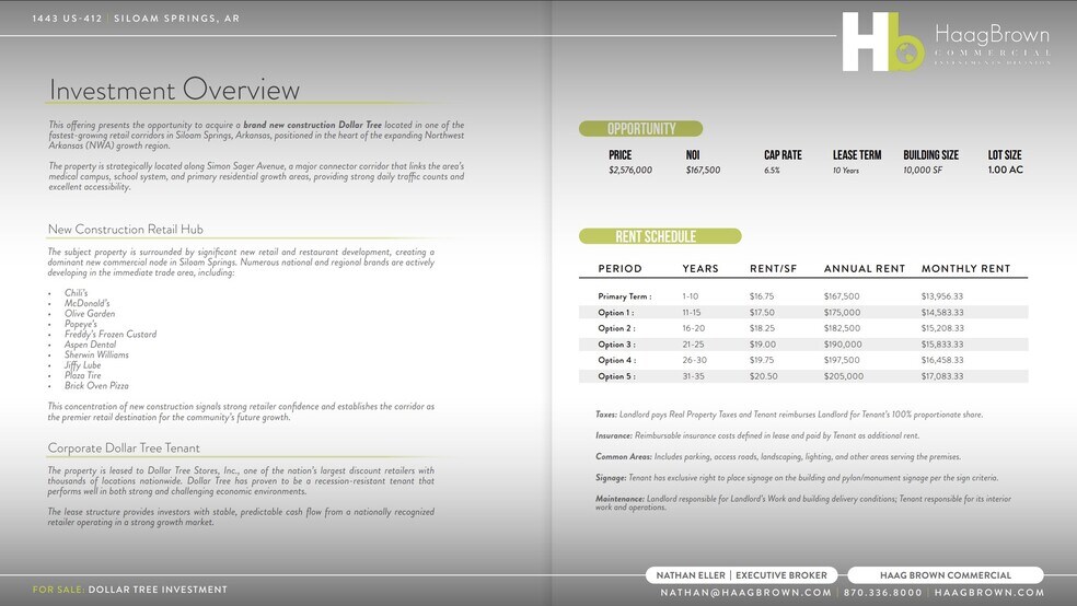 More Photos Of 1443 US-412, Siloam Springs Storefront For Sale